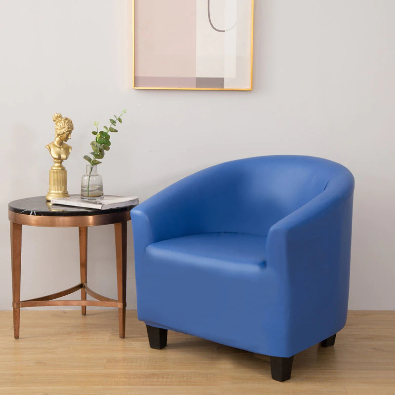 Housse De Fauteuil Cabriolet Bleu | Housse Moderne