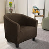 Housse de Fauteuil Cabriolet Damier Marron Foncé | Housse Moderne