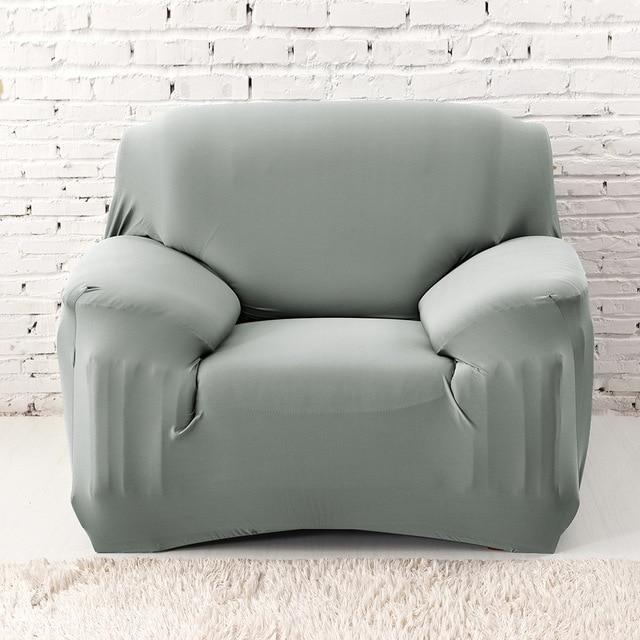 Housse de Fauteuil Club Gris-Housse-Moderne