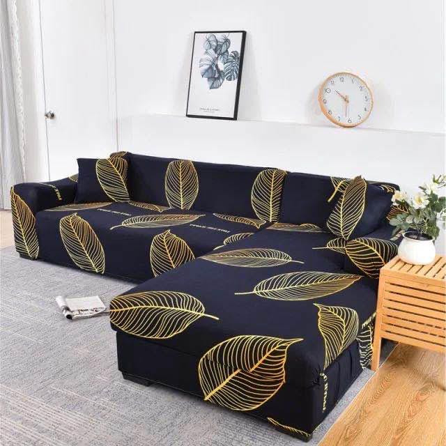 Housse Élastique Canapé d&#39;Angle-Housse-Moderne