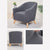 Housse Fauteuil Cabriolet Gris-Housse-Moderne