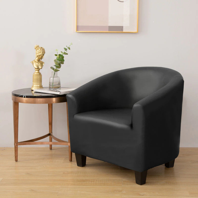 Housse Fauteuil Noir Cabriolet | Housse Moderne