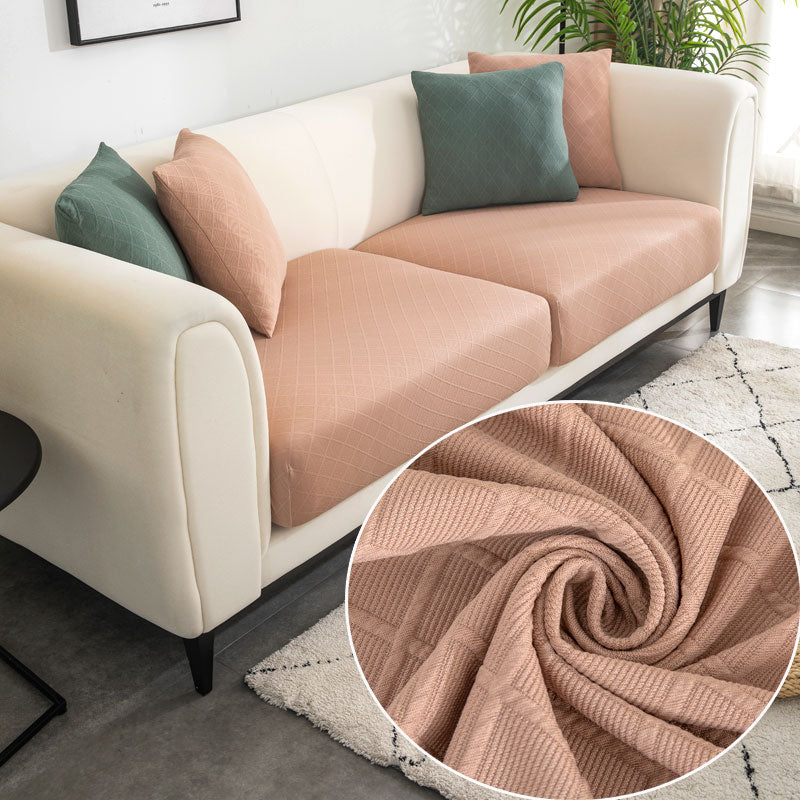 Housse Pour Coussin d&#39;Assise de Canapé Saumon | Housse Moderne