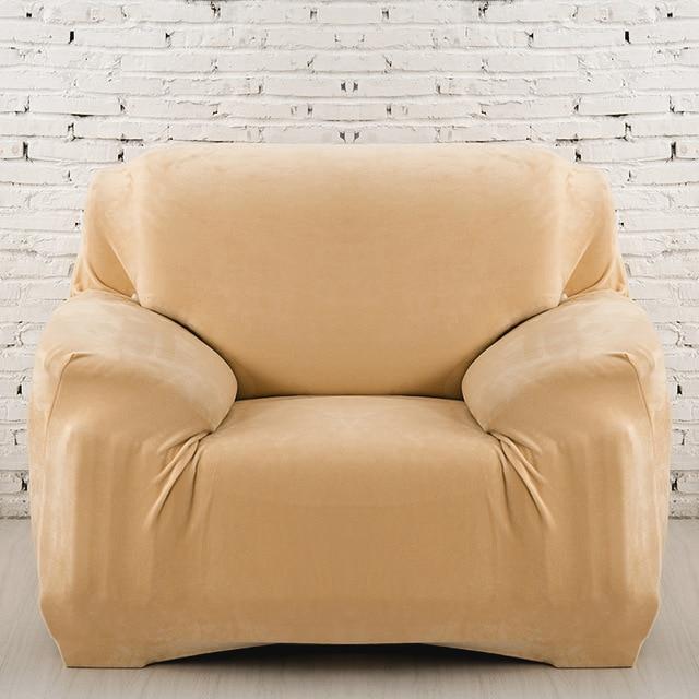 Housse Pour Fauteuil Club Beige-Housse-Moderne