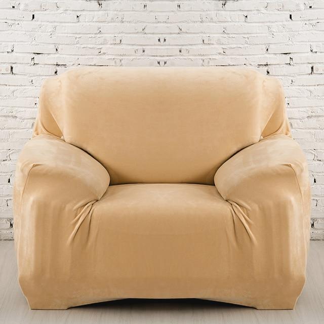 Housse Pour Fauteuil Club Beige-Housse-Moderne