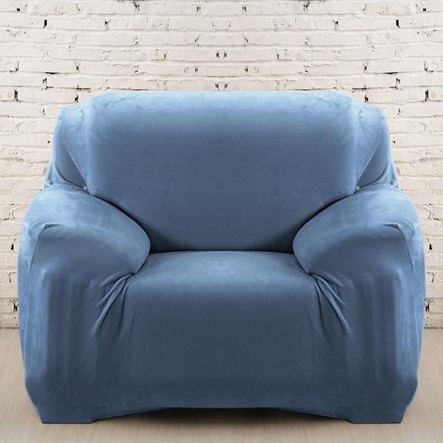 Housse Pour Fauteuil Club Bleu-Housse-Moderne