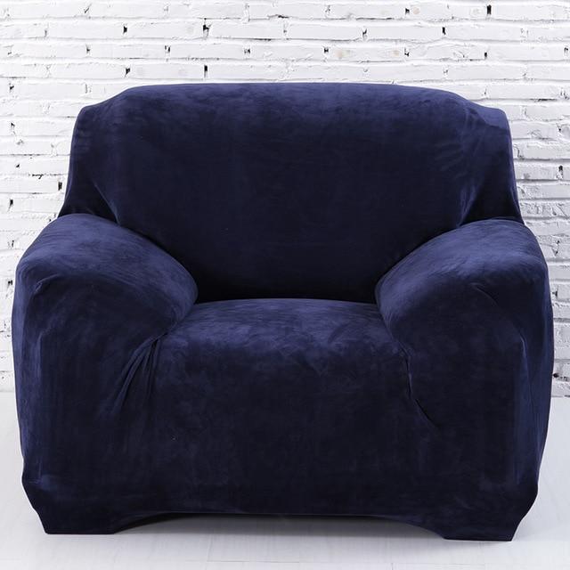 Housse Pour Fauteuil Club Bleu Marine-Housse-Moderne