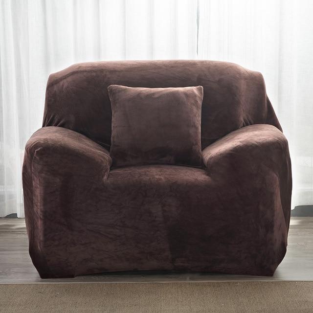 Housse Pour Fauteuil Club Marron-Housse-Moderne