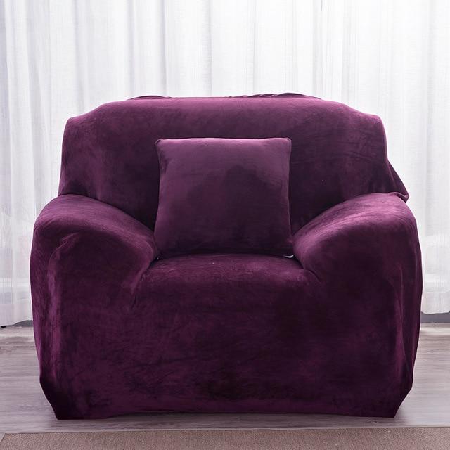 Housse Pour Fauteuil Club Violet-Housse-Moderne