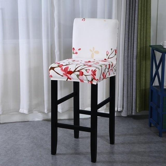 Housse pour Tabouret Bar avec Dossier-Housse-Moderne