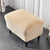 Housse de Fauteuil Crapaud Velours Beige