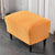 Housse de Fauteuil Crapaud Velours Orange | Housse Moderne