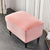 Housse de Repose Pied Velours Rose  | Housse Moderne