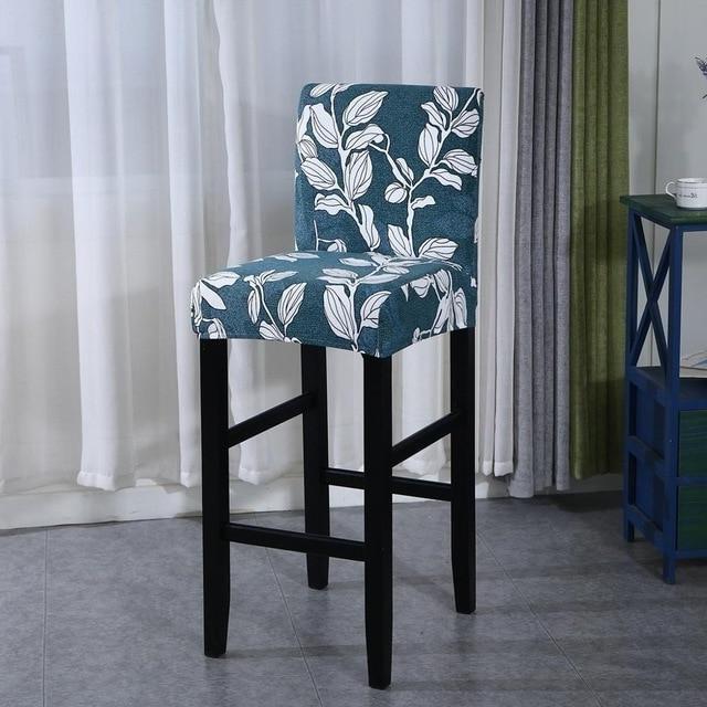 Housse Tabouret de Bar avec Dossier-Housse-Moderne