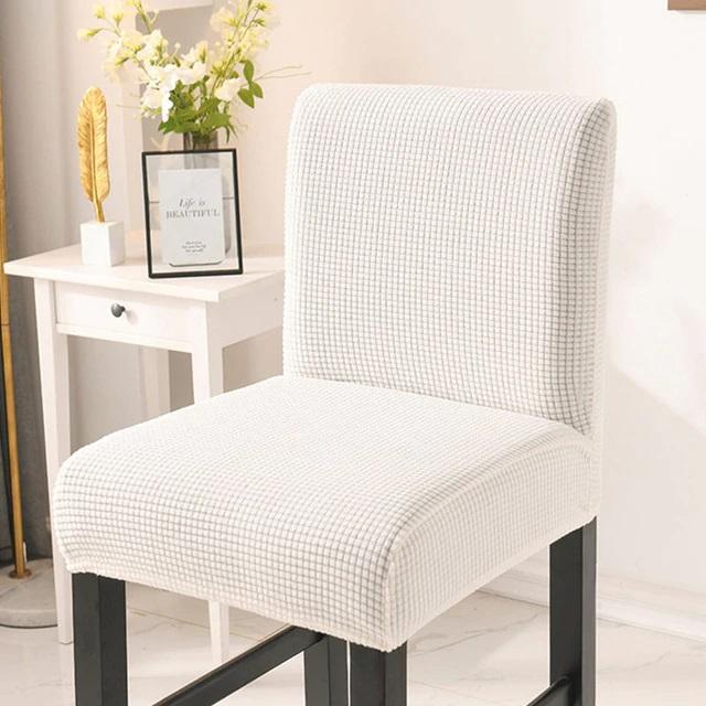 Housse Tabouret de Bar Blanc-Housse-Moderne