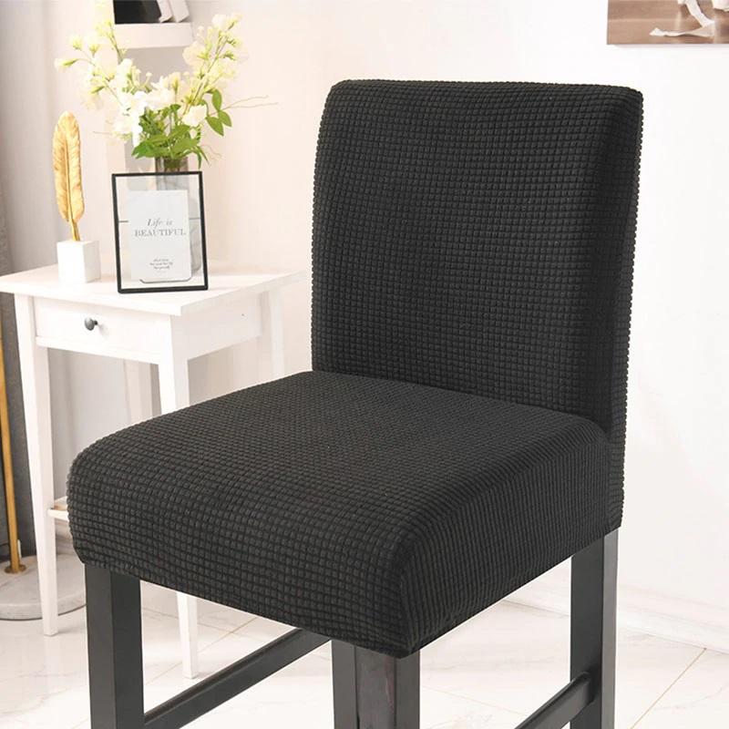 Housse Tabouret de Bar Noir-Housse-Moderne
