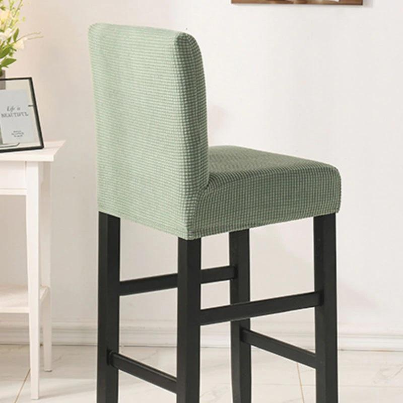 Housse Tabouret de Bar Vert Laurier-Housse-Moderne