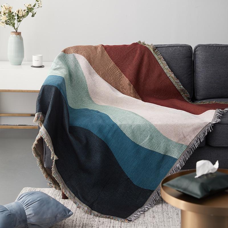Jeté de Canapé Scandinave | Housse Moderne